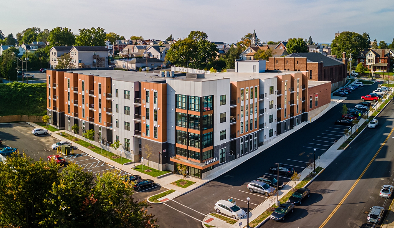 The Bethlehem Armory Apartments USA Architects